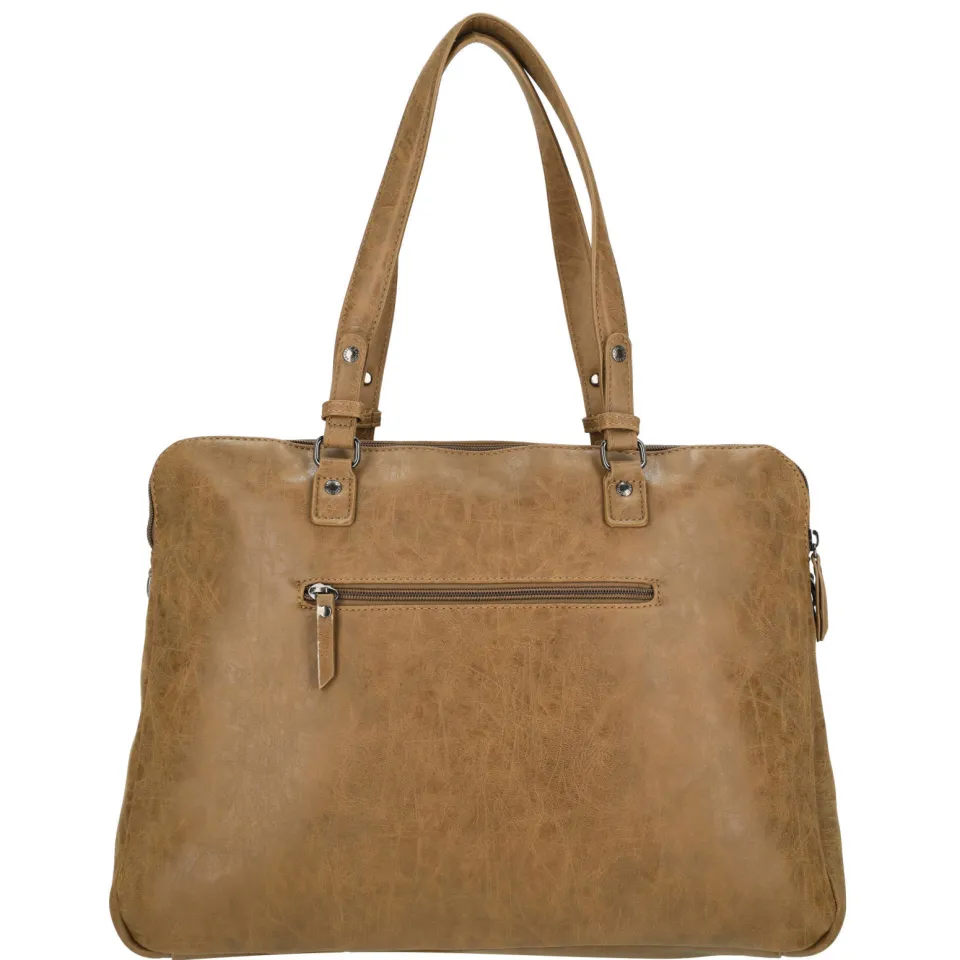 Enrico Benetti Nouméa shopper bruin, foto 3