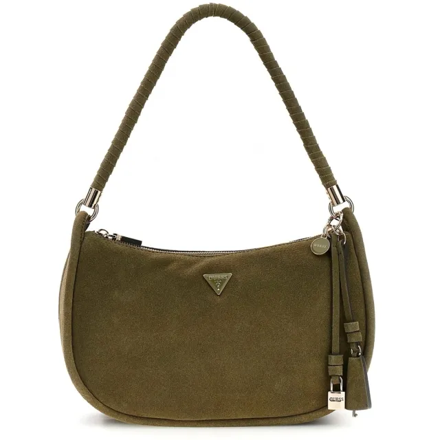 Guess Danya hobo schoudertas olijfgroen