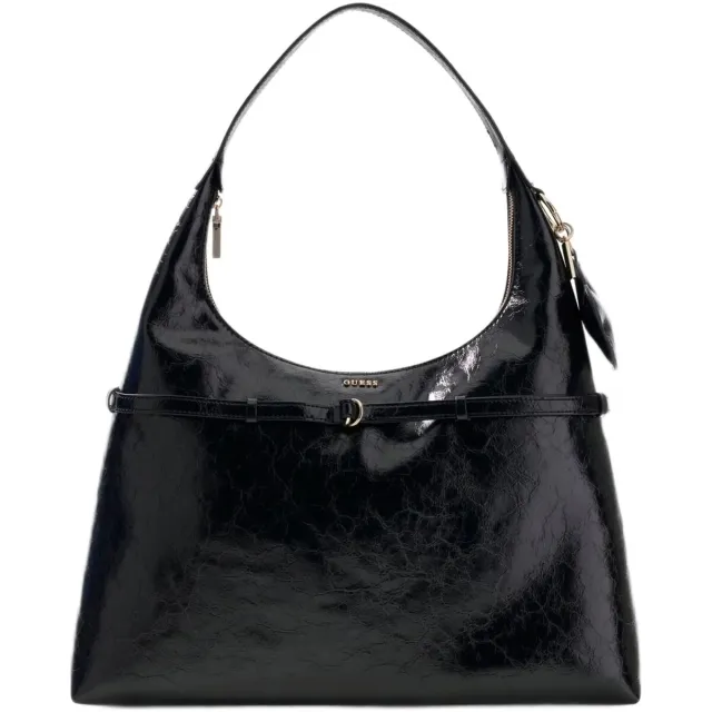 Guess Handtas Guess Taylor Hobo Zwart