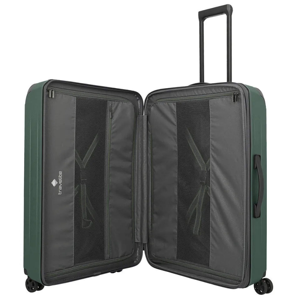 Travelite Dynamic koffer donkergroen, foto 3