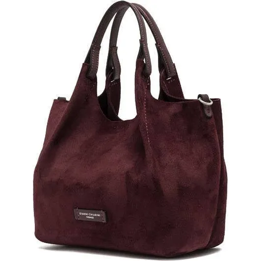 Gianni Chiarini Dua Bs 9799 schoudertas bordeaux, foto 4