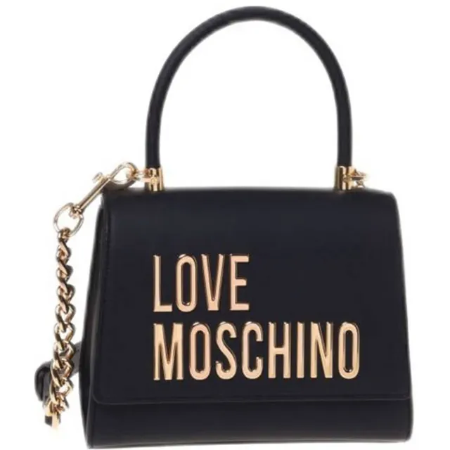 Love Moschino Bold Love mini handtas zwart