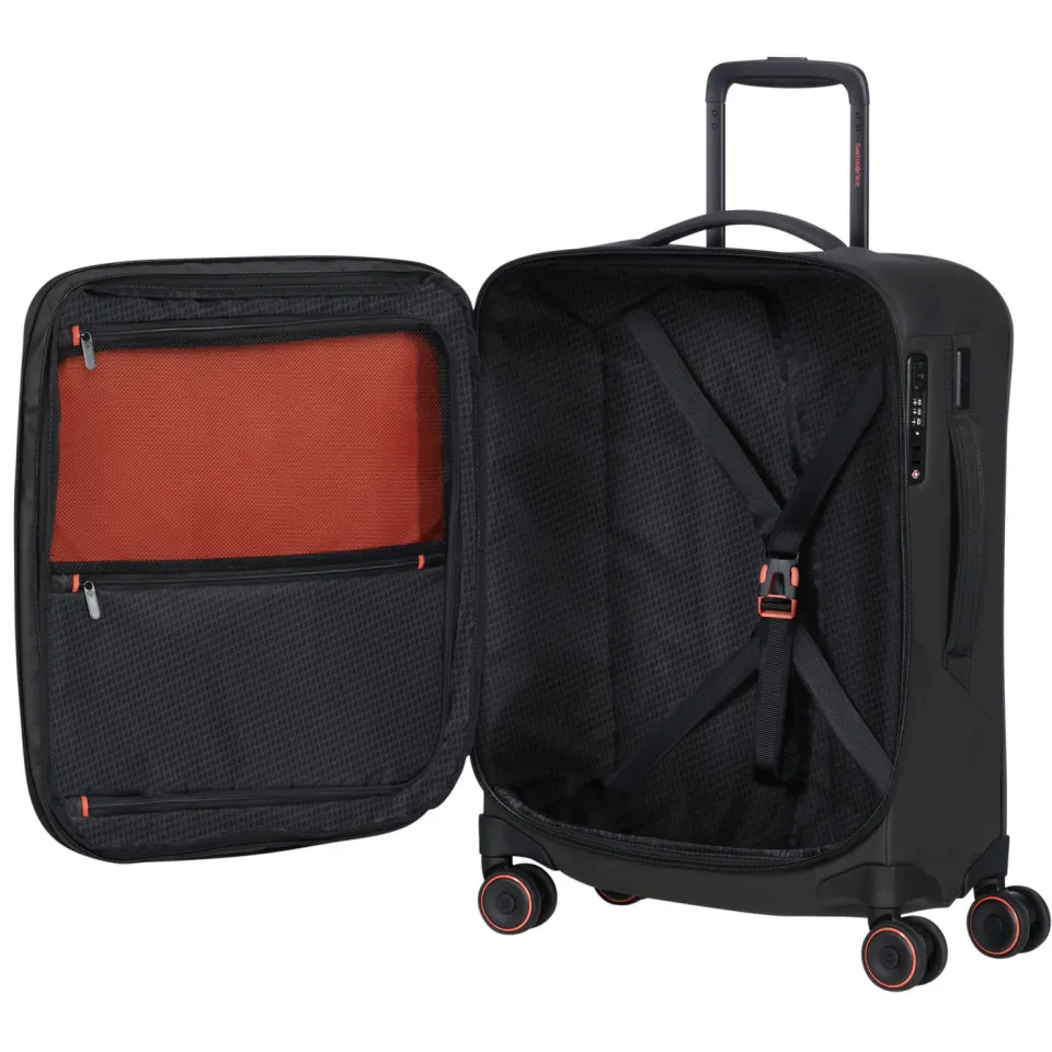 Samsonite Glazed Spinner koffer 55 cm zwart, foto 3