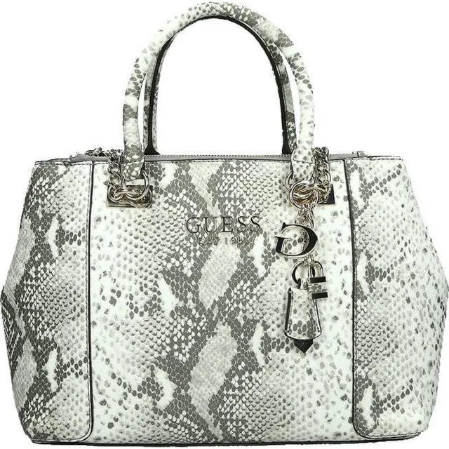Guess Holly Handtas - Python beige / combi