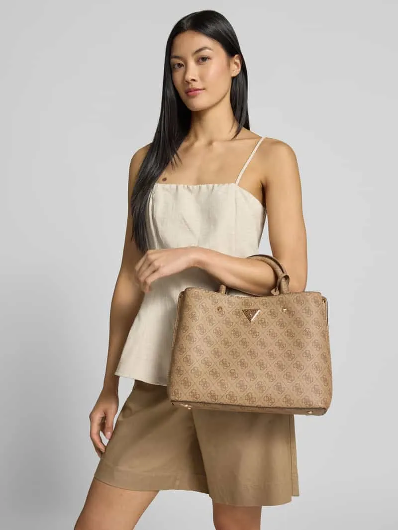 Guess Meridian II handtas latte logo, foto 4