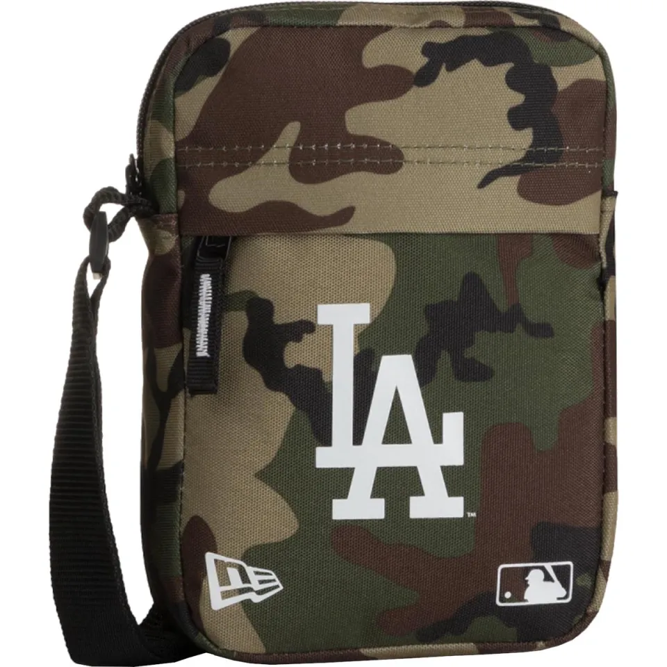 New-Era MLB Los Angeles Dodgers schoudertasje camouflage groen, foto 2