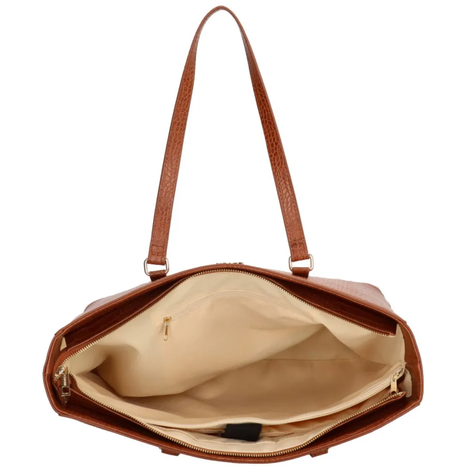 Charm London Midwood shopper cognac, foto 2