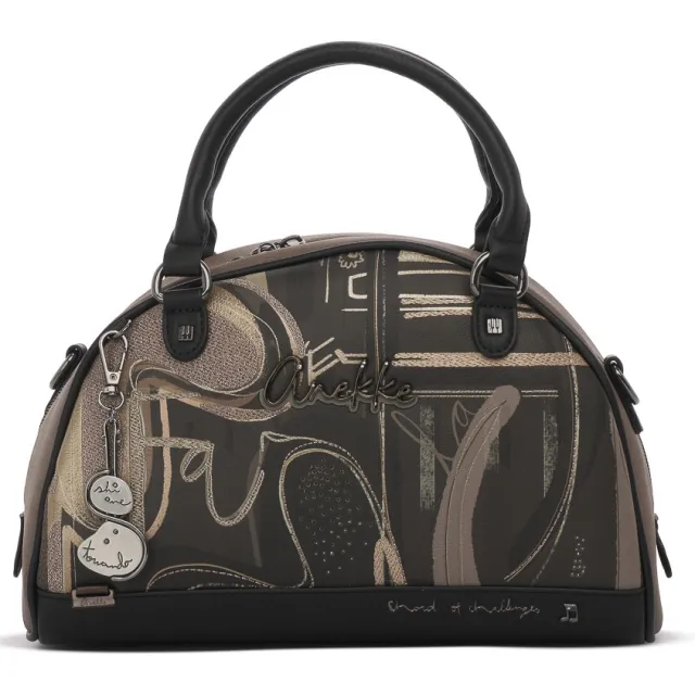 Anekke Melody Oval handtas multicolor Grijs