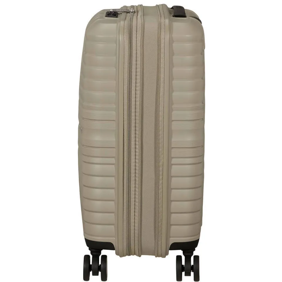 American Tourister Flytwist spinner 55 koffer zand, foto 3
