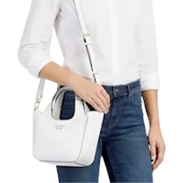 Guess Helina handtassen voor dames beige, foto 3
