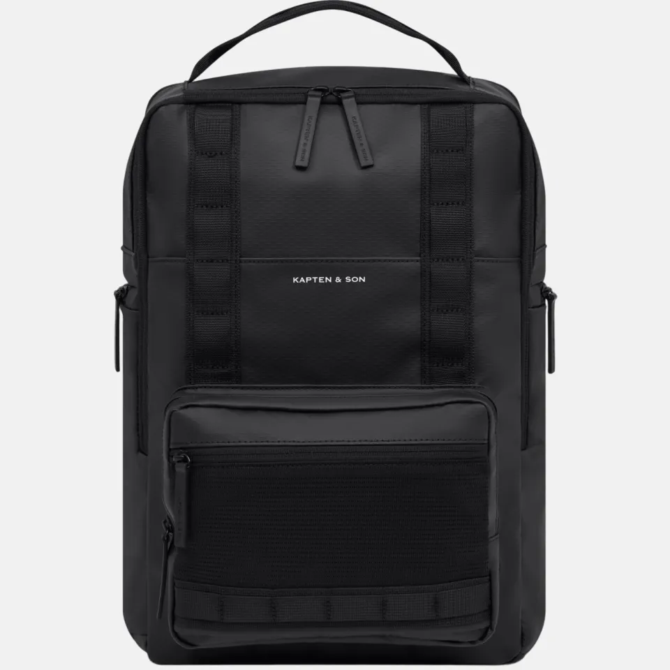Kapten & Son Bergen Ultra laptoprugzak 15 inch zwart, foto 2