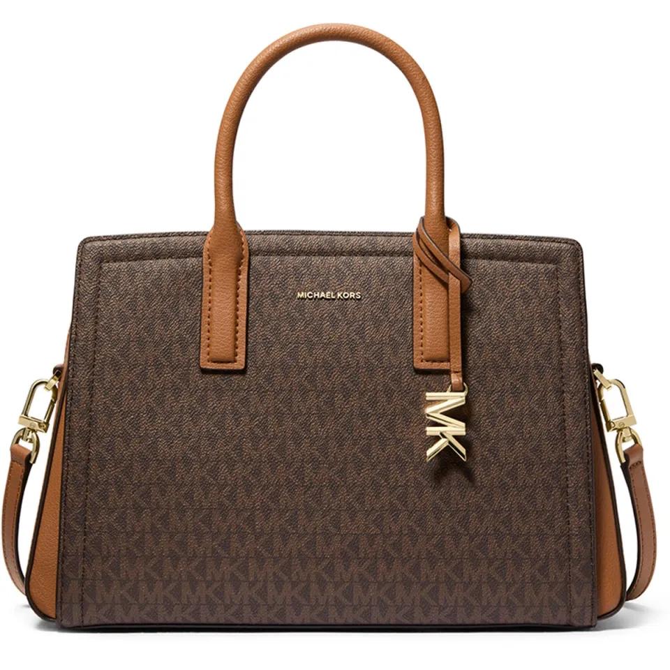 MICHAEL Michael Kors Laila handtas bruin Middenbruin
