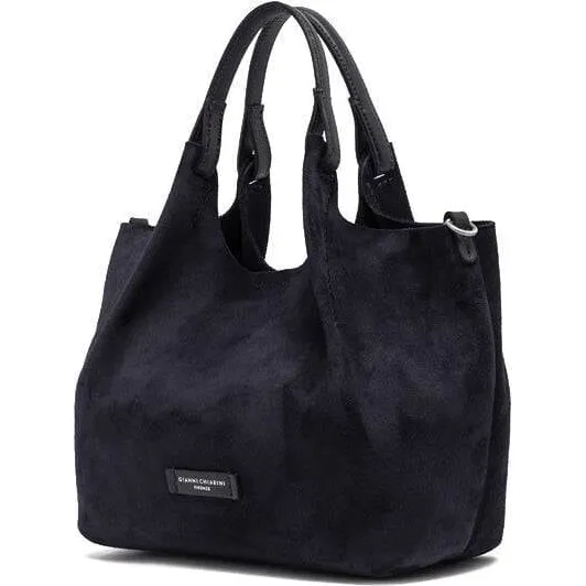 Gianni Chiarini Dua schoudertas donkerblauw, foto 6