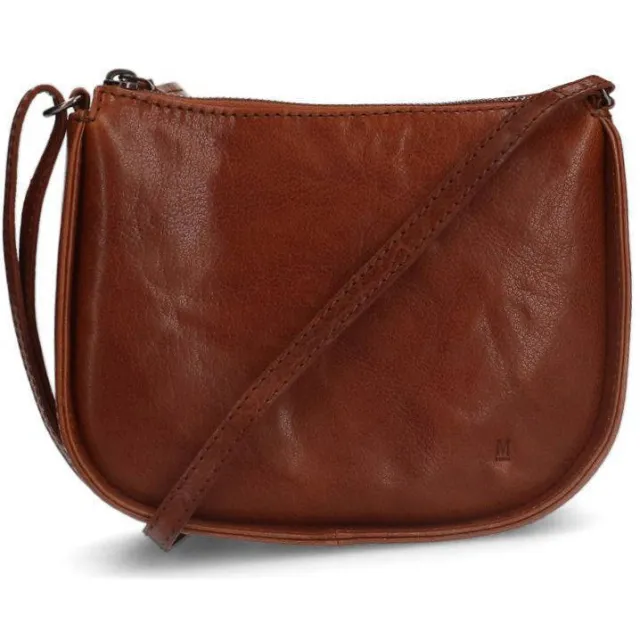 Manfield crossbody tas cognac