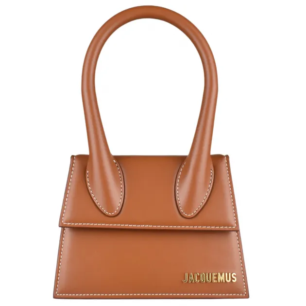 Jacquemus Le Chiquito Moyen handtas bruin