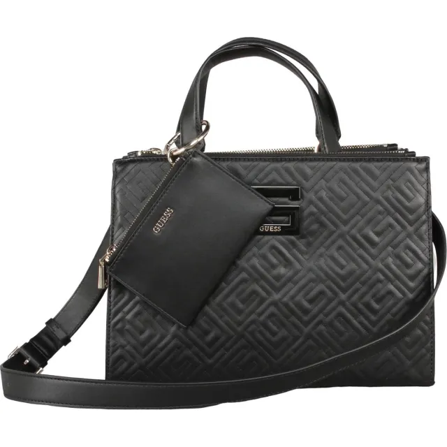Guess Janay Status Satchel - Zwart - Vrouwen