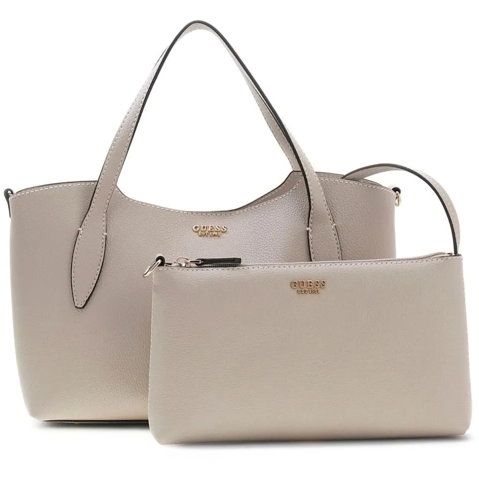 Guess Melody 2 in 1 schoudertas taupe Light Taupe
