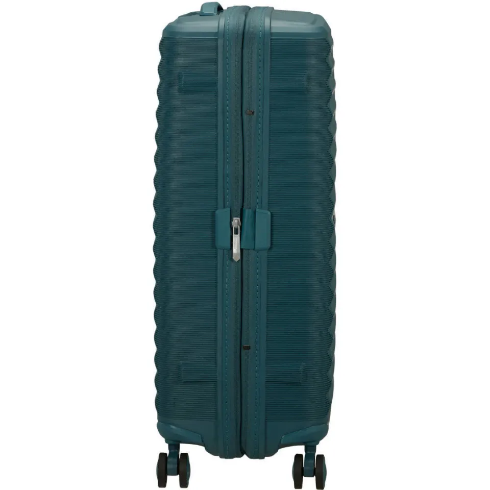 American Tourister Fastforward spinner koffer 68 cm groen, foto 4