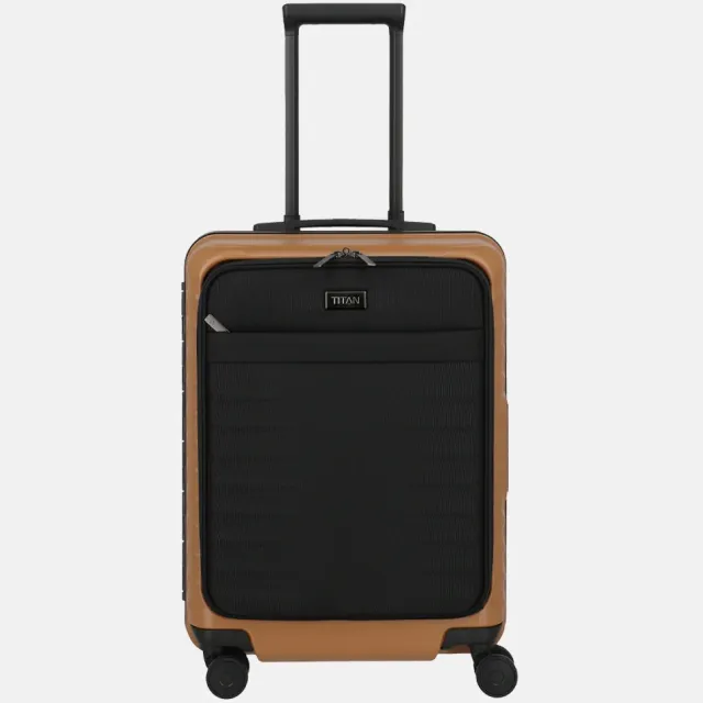 Titan Upgrade Overseas handbagage koffer frontpocket 55 cm canyon bronze, foto 2