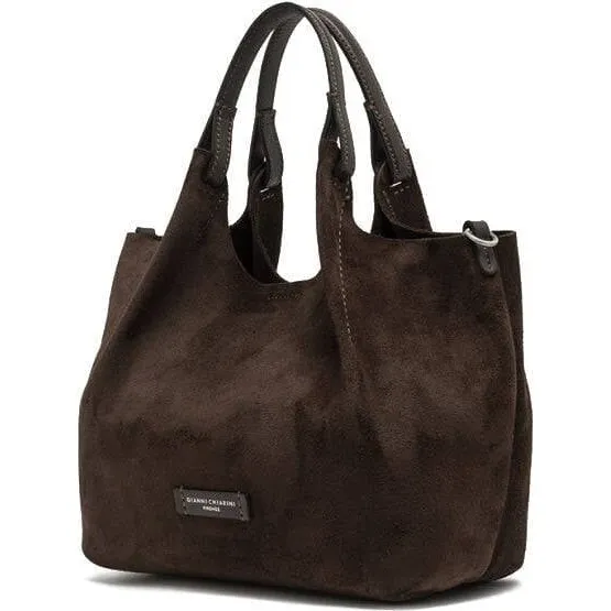 Gianni Chiarini Dua Bs 9799 schoudertas bruin, foto 5