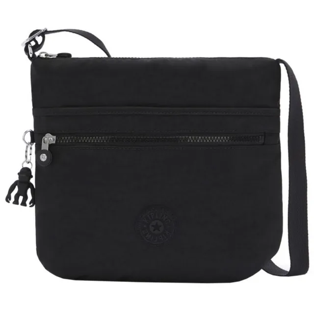 Kipling Kipling Arto Crossbody Schoudertas black noir Zwart