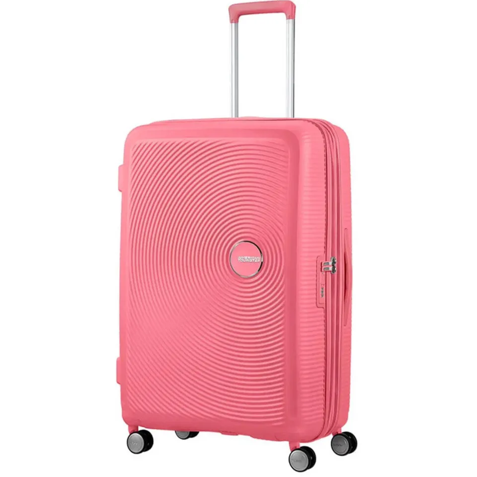 American Tourister Soundbox Spinner koffer roze, foto 6
