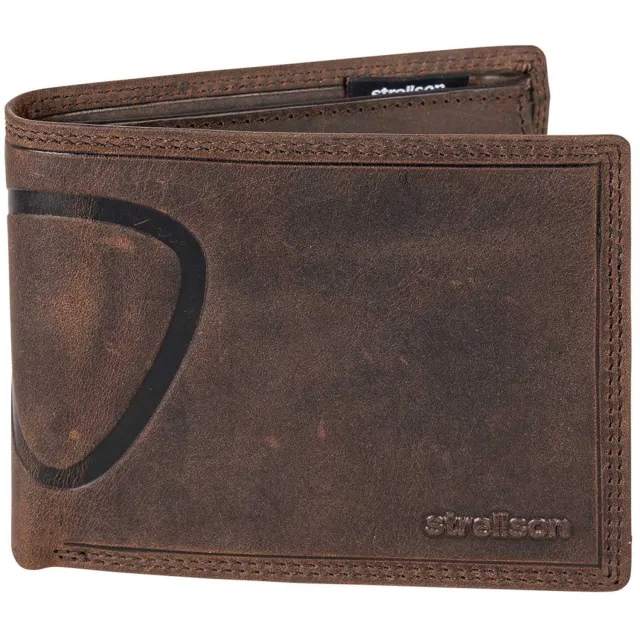 Strellson Baker Street Corbin Billfold H7 portemonnee donkerbruin Dark Brown