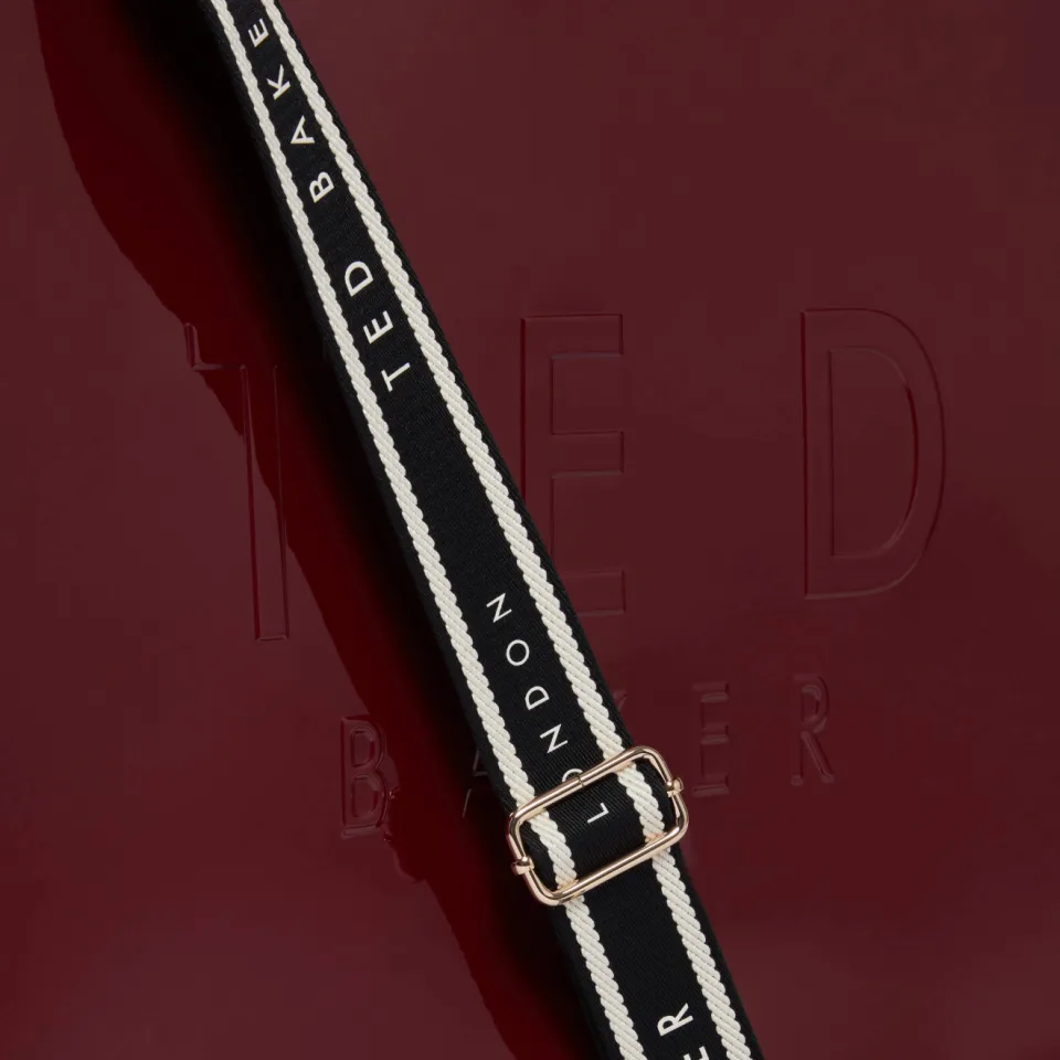 Ted Baker Iconna shopper extra large donkerrood, foto 6