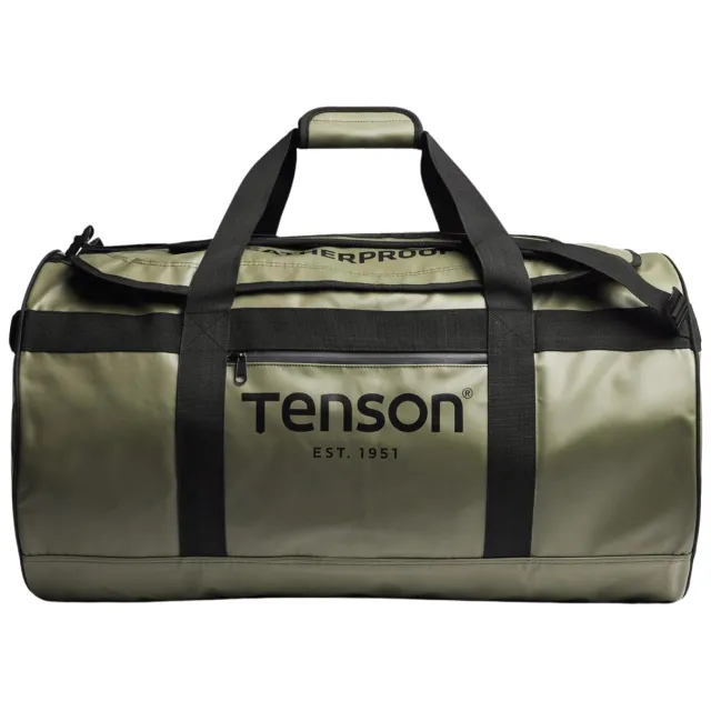 Tenson Weatherproof Duffel (90L) Donkergroen