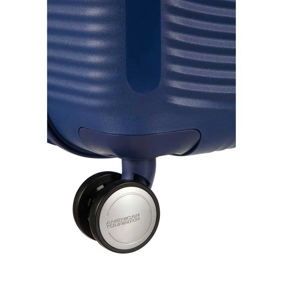 American Tourister trolley Soundbox 55 cm. Expandable donkerblauw, foto 7
