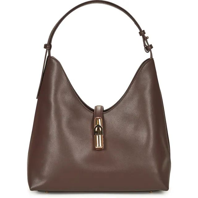 Furla Handtas Furla FURLA GOCCIA M HOBO Bruin