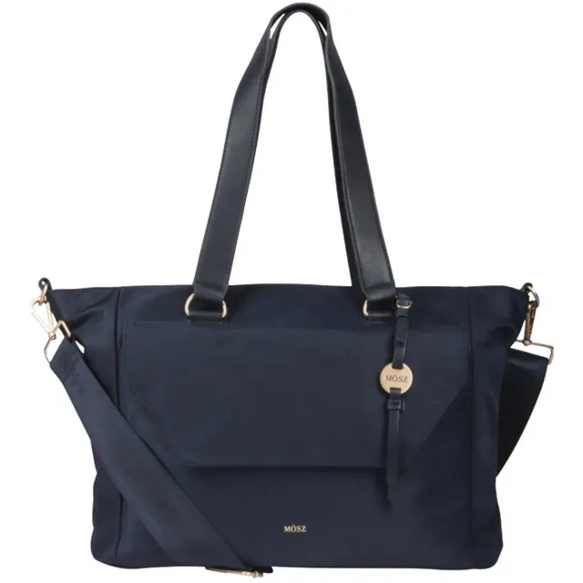 Mosz 15.6 inch laptoptas Denise donkerblauw