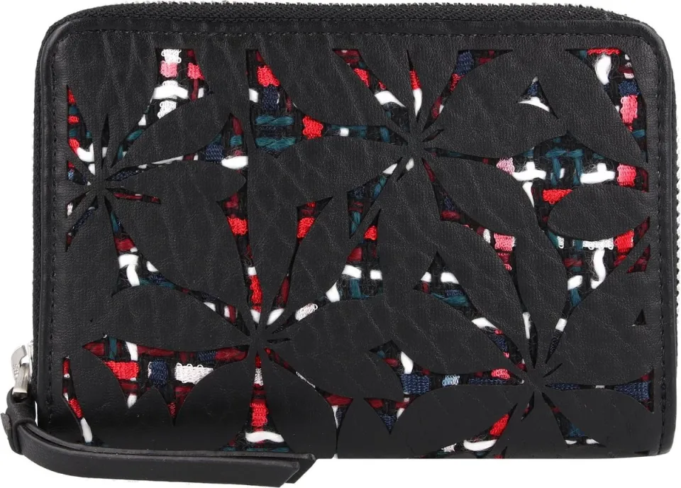 Desigual Accessories Wallet S portemonnee zwart Material Finishes