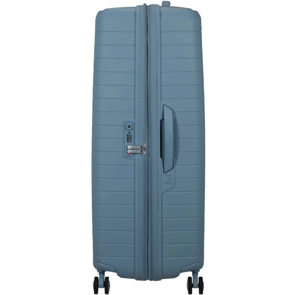 American Tourister Fastforward Spinner 83 EXP koffer blauw, foto 3