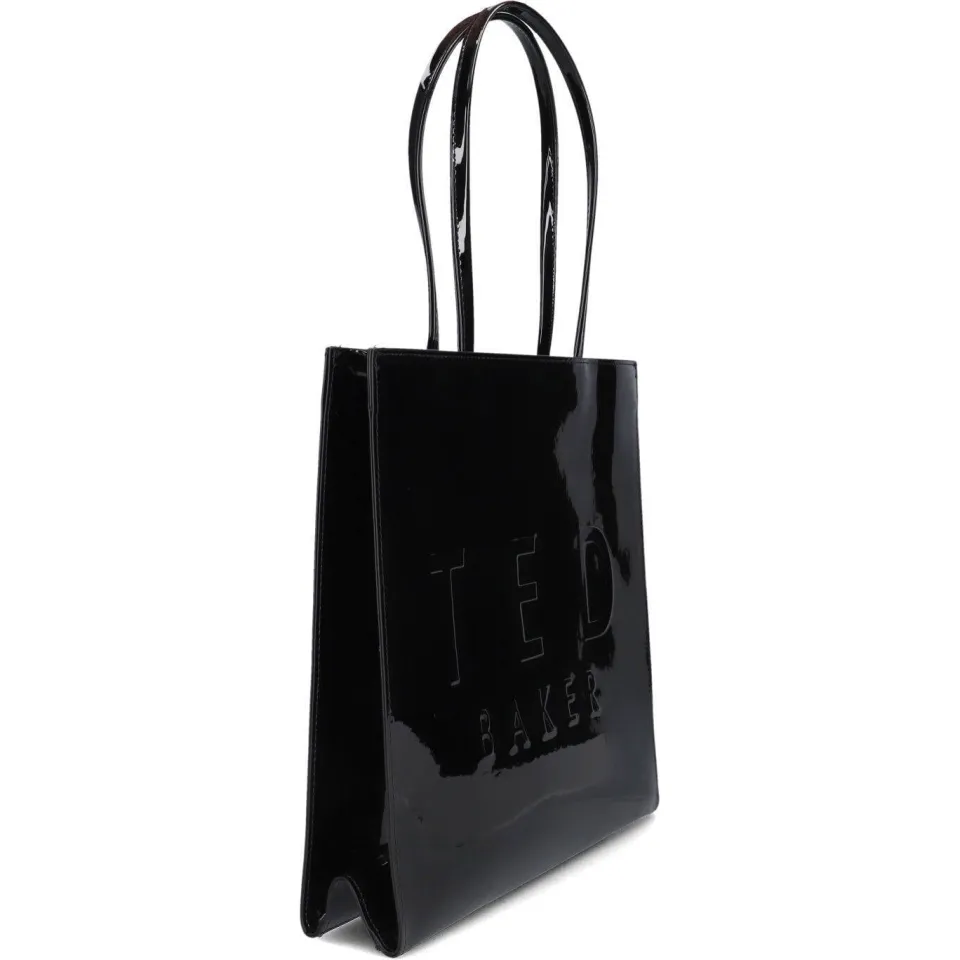 Ted Baker Iconny Large Icon shopper zwart, foto 4