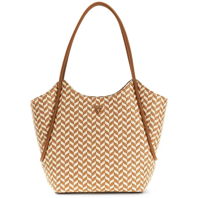 Guess Tessi 2 in 1 tote cognac Bruin