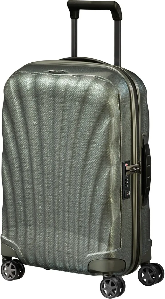 Samsonite C-Lite handbagage spinner 55 cm metallic green