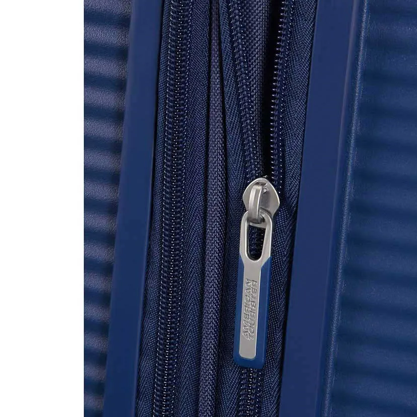 American Tourister trolley Soundbox 55 cm. Expandable donkerblauw, foto 6