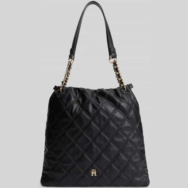 Tommy Hilfiger Handtas met logodetail Zwart