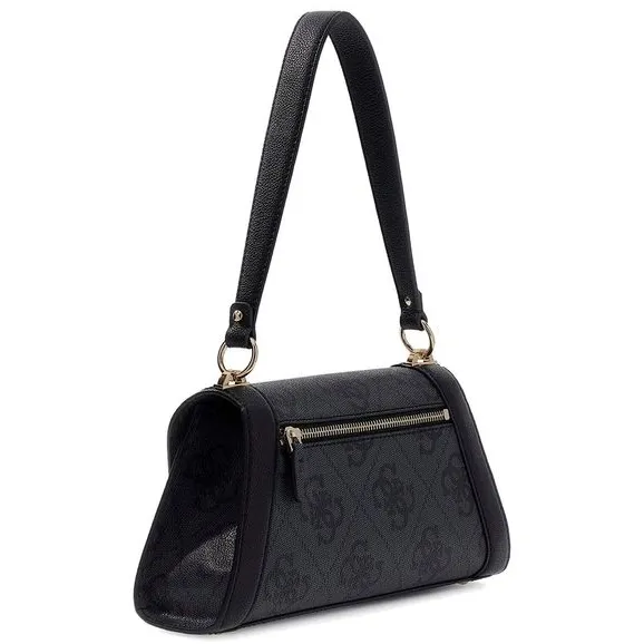 Guess Karnilla schoudertas donkergrijs coal logo, foto 2