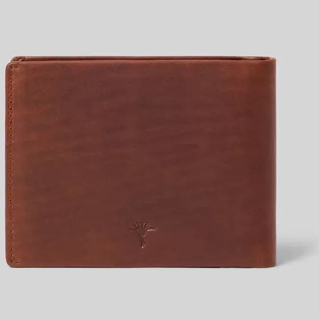 Joop! Portemonnee van echt rundleer model 'cerratano' Cognac