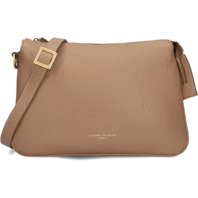 Gianni Chiarini Brooke schoudertas taupe