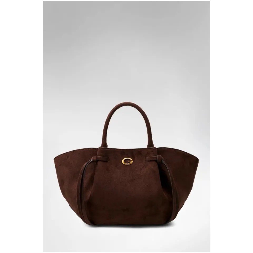 Tas Guess ESP ALLEGRA SHOULDER BAG bruin, foto 2