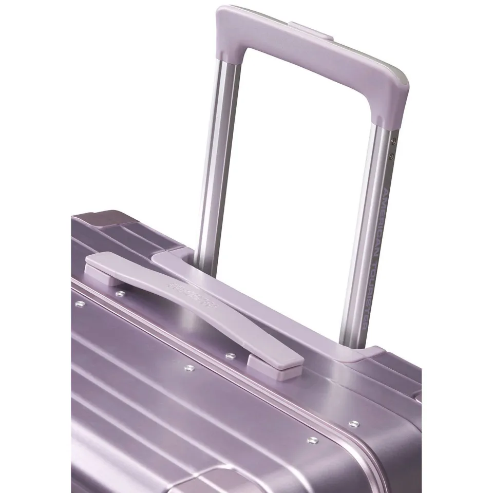 American Tourister Soundbox Alu Spinner trolley lila, foto 8