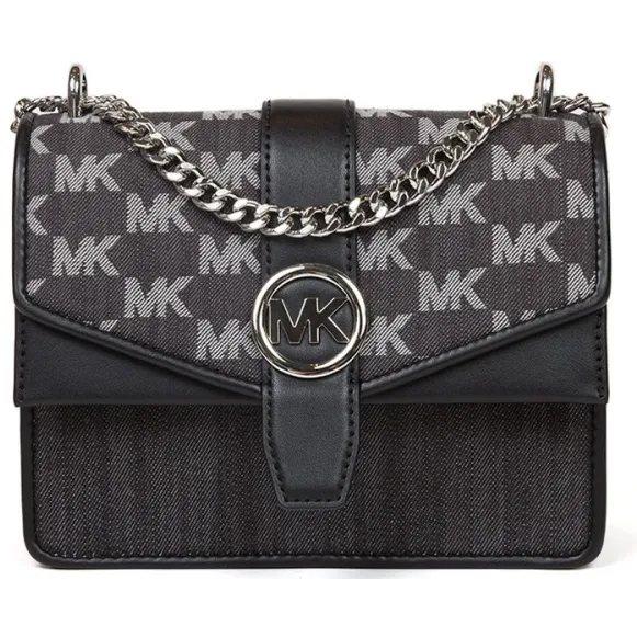 MICHAEL Michael Kors Greenwich crossbodytas zwart, foto 2