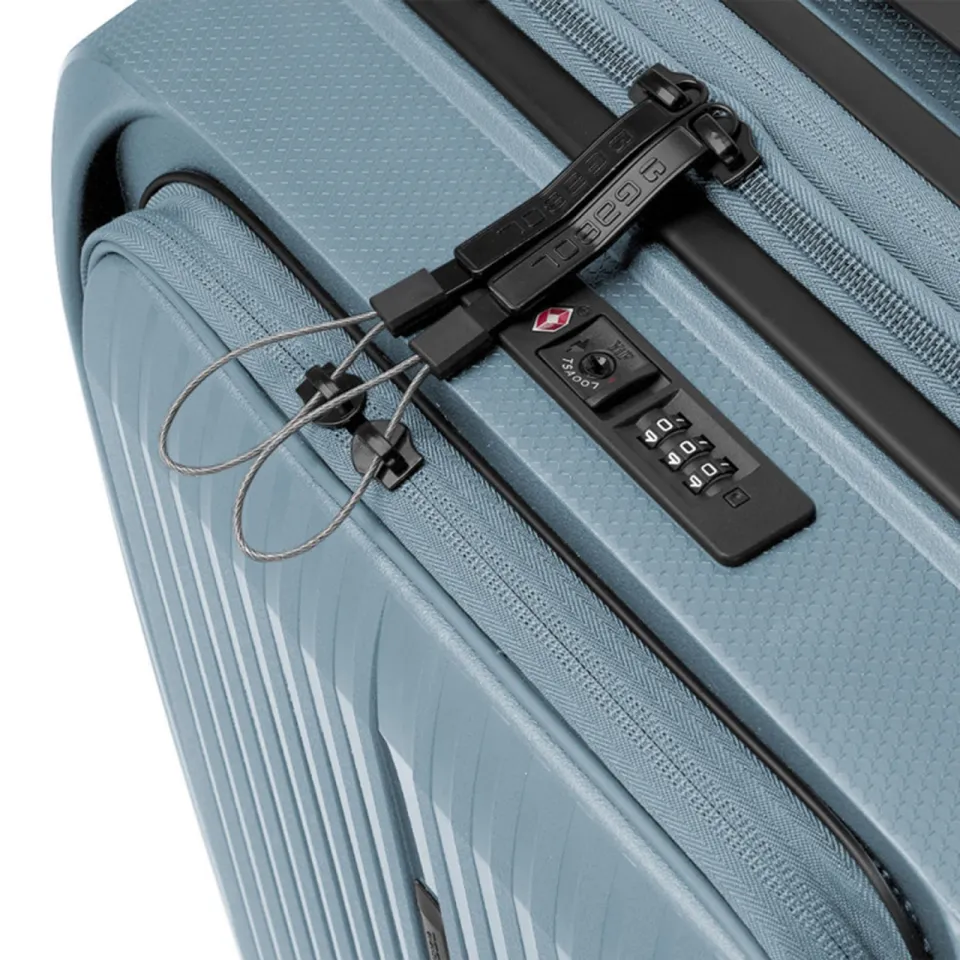 Gabol Brooklyn spinner koffer lichtblauw blauw, foto 5