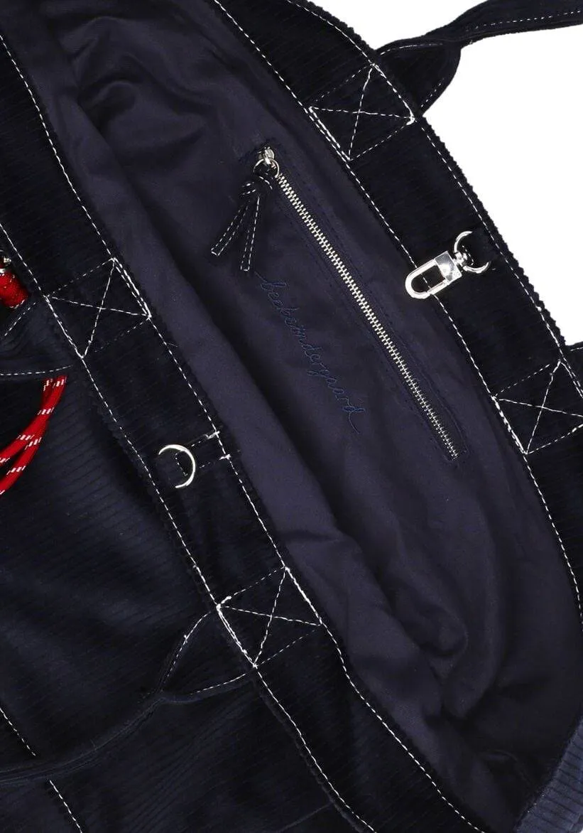 BECKSÖNDERGAARD Handtassen Corduroy Cecilia Bag Donkerblauw - One size, foto 4