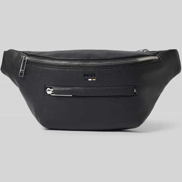 Boss Heuptasje met labelapplicatie model 'RAY' black