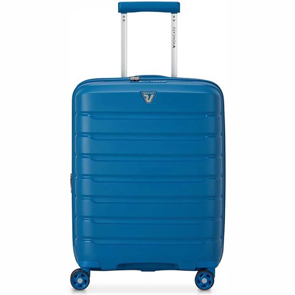 Roncato B-Flying 55 cm uitbreidbaar koffer blauw, foto 2