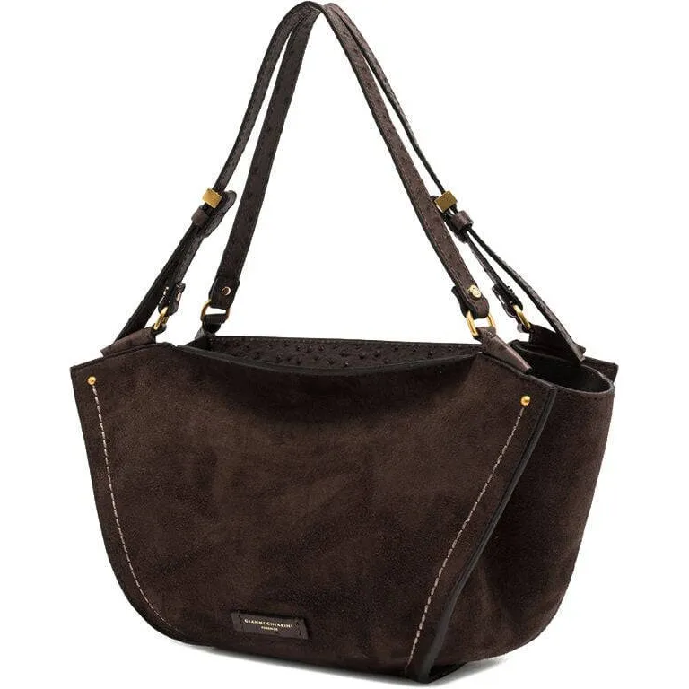 Gianni Chiarini Bloom schoudertas bruin, foto 3